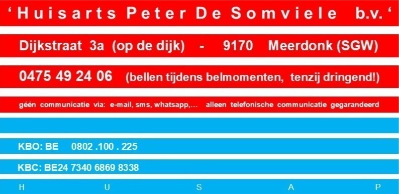 Huisartsenpraktijk Dr. Peter De Somviele